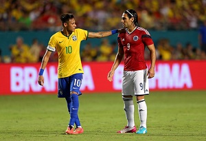 Brazil vs Colombia