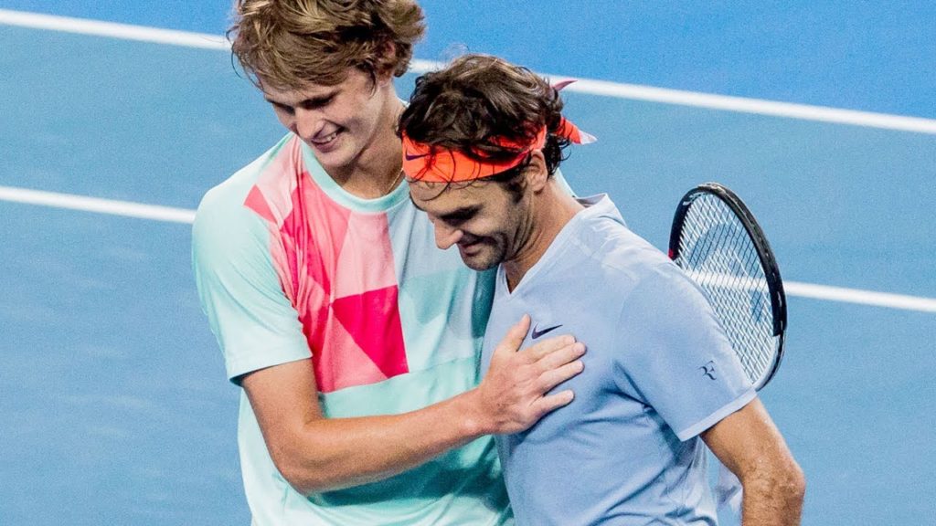 Who played in the match Federer attended?